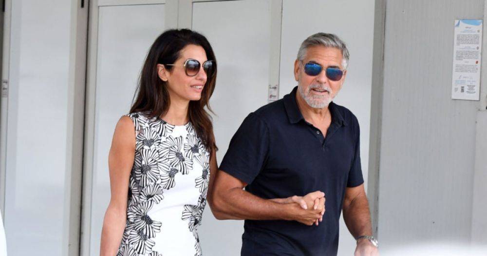 Джордж и Амаль Клуни были замечены в предверии Венецианского кинофестиваля