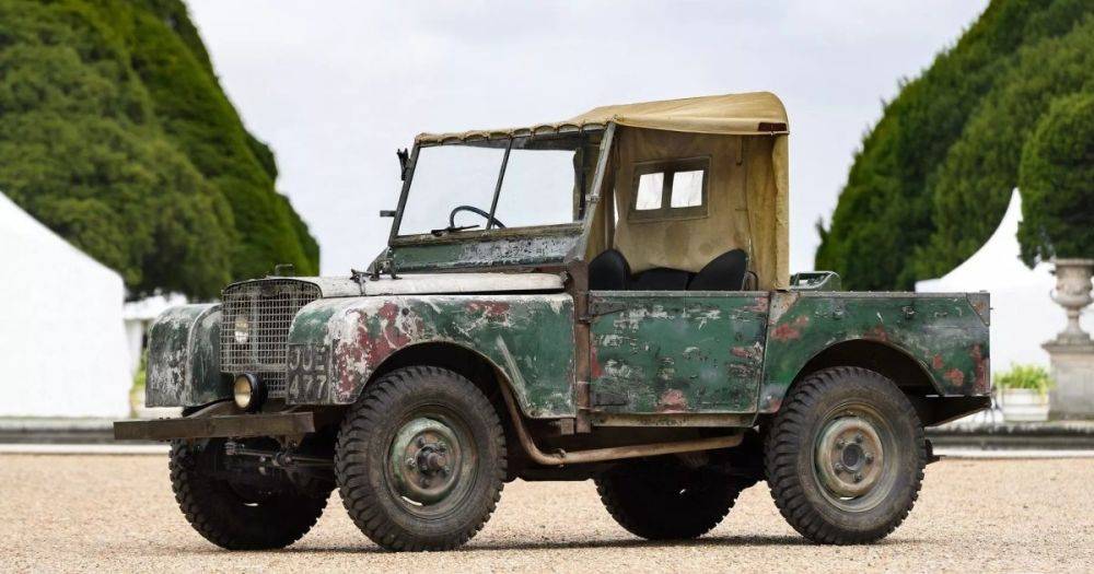 Самый первый Land Rover восстановили из груды металла и испытали в сложном ралли (видео)