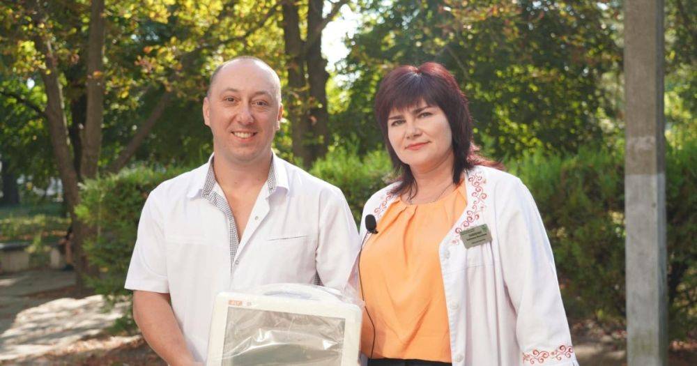 Благотворительный фонд молодежной инициативы "Надія" приобрел аппарат КТ для одной из прифронтовых больниц Донбасса