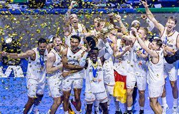 Германия сенсационно выиграла чемпионат мира по баскетболу