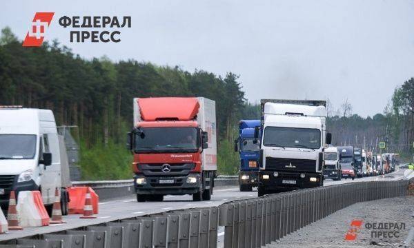 На границе Литвы и Калининградской области образовались пробки из грузовиков