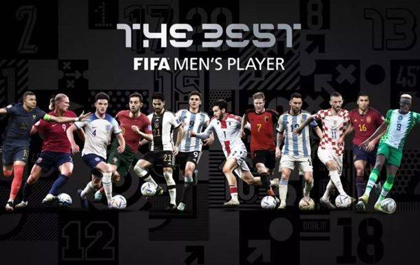 Стали известны претенденты на награду FIFA The Best