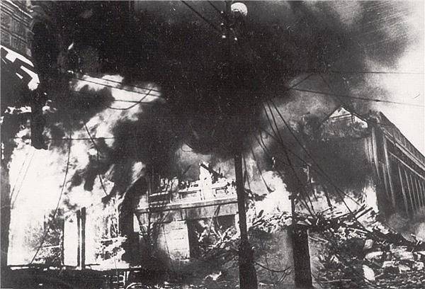 Подрыв Крещатика в Киеве в 1941 году - личные фото