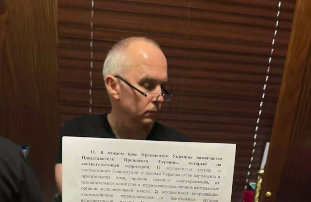 У Нестора Шуфрича при обыске нашли документ со схемой автономии Донбасса - фото и заявление СБУ