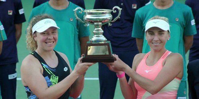 Принципиальная победа. Украинская теннисистка выиграла парный турнир в Японии, обыграв российско-казахский дуэт