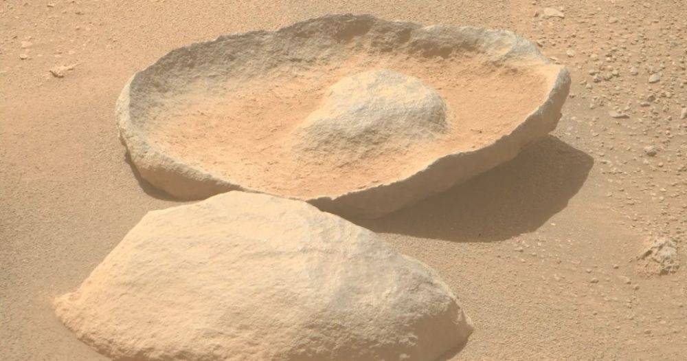 Бранч на Красной планете. NASA нашло на Марсе две половинки "авокадо" с косточкой (фото)