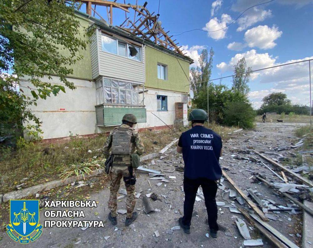 Россияне обстреляли из артиллерии село на Харьковщине (фото)