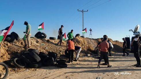 Палестинцы снова устроили беспорядки на границе Газы с Израилем