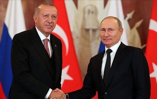 Эрдоган: Путин хочет скорейшего окончания войны