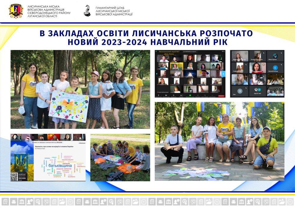 Для детей из Лисичанска начался новый учебный год: как будет проходить обучение
