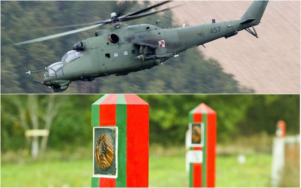 Беларусь обвинила Польшу в пересечении границы вертолетом Ми-24 - видео и реакция Варшавы