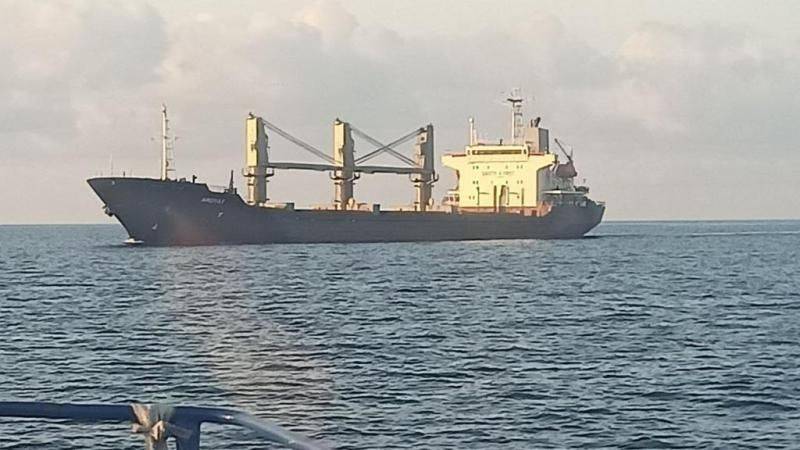 Второе судно с украинским зерном вышло из порта Черноморск