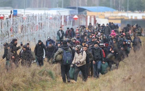Мигранты пытались прорвать границу с Польшей со стороны Беларуси
