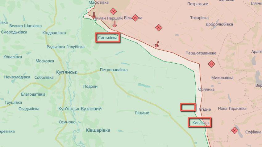 Генштаб назвал три села Харьковщины, вблизи которых ударила авиация РФ