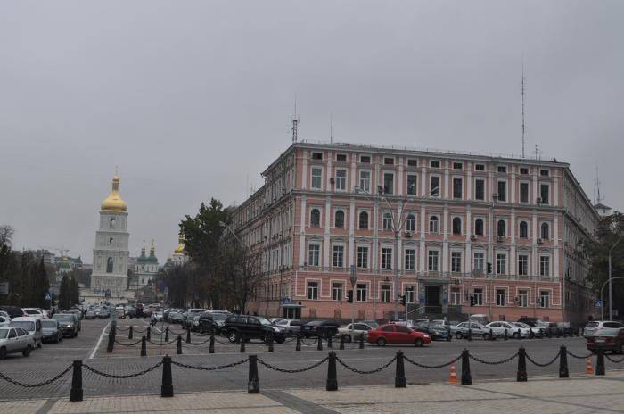 Киев в XIX веке – как выглядело здание органов власти в Киеве – фото