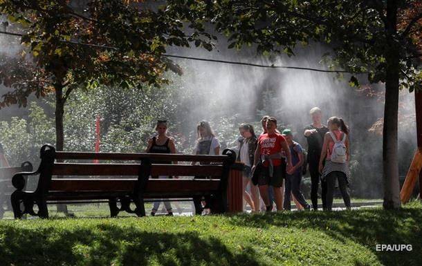В течение лета в Киеве зафиксировали 13 температурных рекордов