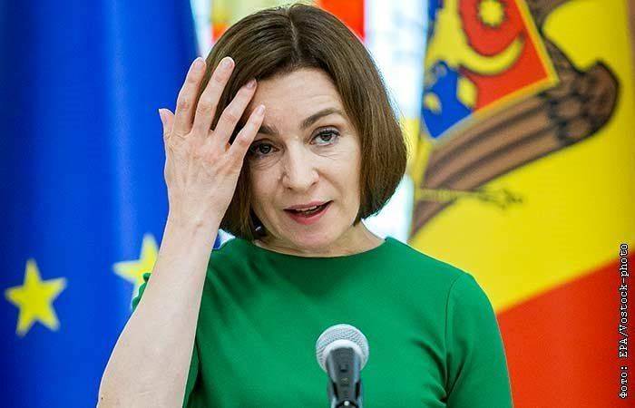 Майя Санду заявила, что у Молдавии нет исторических долгов перед "Газпромом"