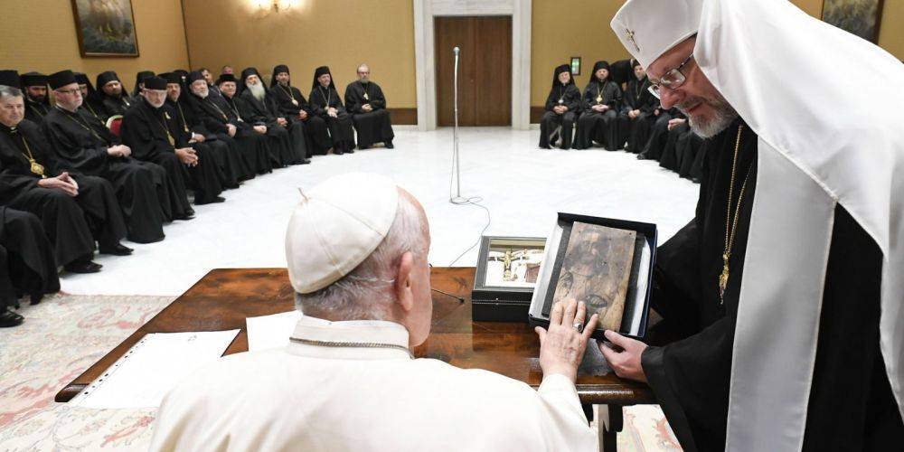 Аудиенция. Епископы УГКЦ объяснили Папе Франциску, чем он оскорбил украинцев