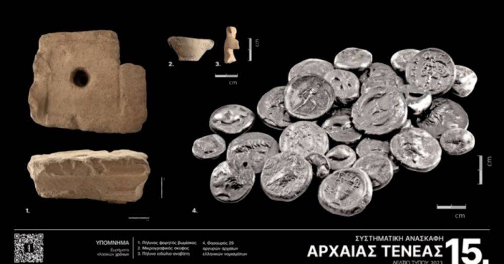 Три десятка редких монет: ученые обнаружили один из крупнейших акведуков Древней Греции (фото)