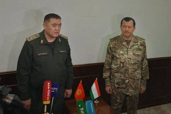 В Баткене прошла встреча сопредседателей правительственных делегаций Таджикистана и Кыргызстана по границе
