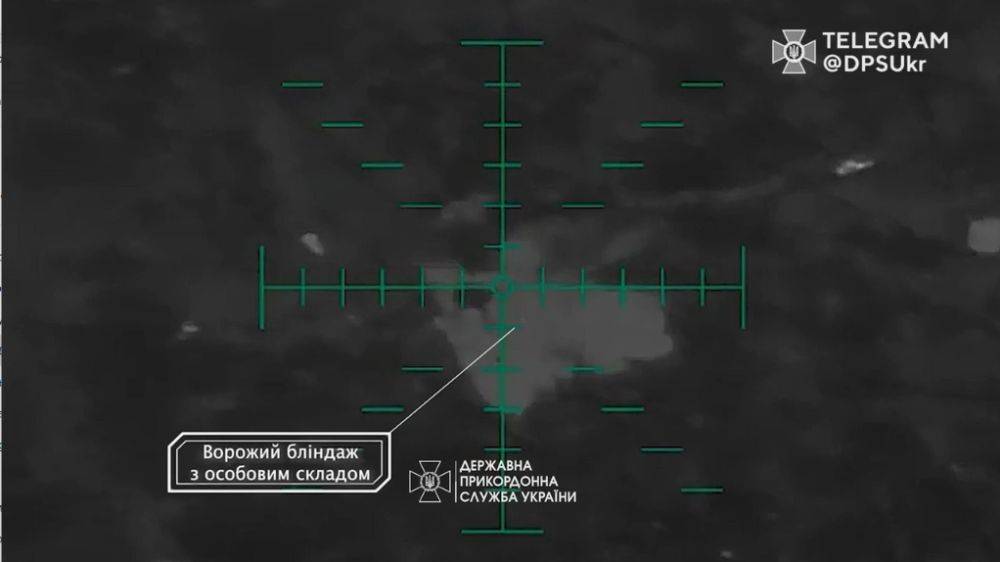 Блиндаж с солдатами РФ уничтожил дрон на оккупированной Харьковщине (видео)