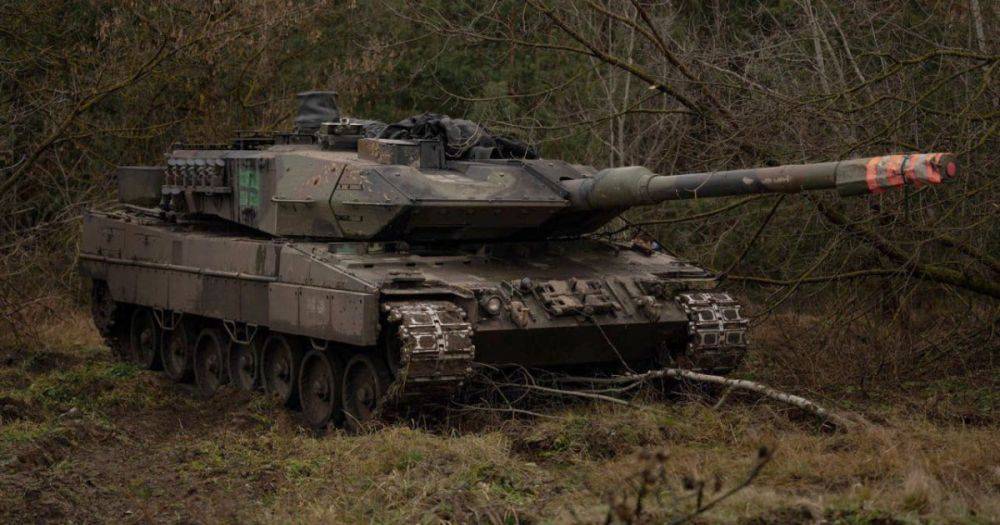 Украинский танк Leopard 2A6 выдержал поражение противотанкового оружия (фото)