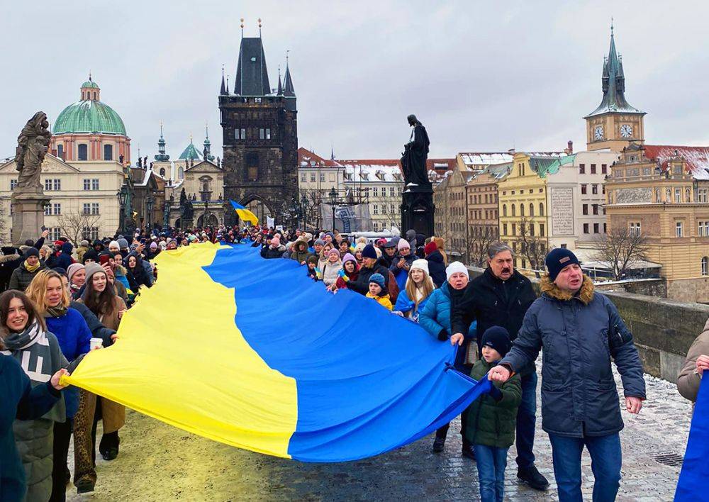 В центре Праги отметят День соборности Украины