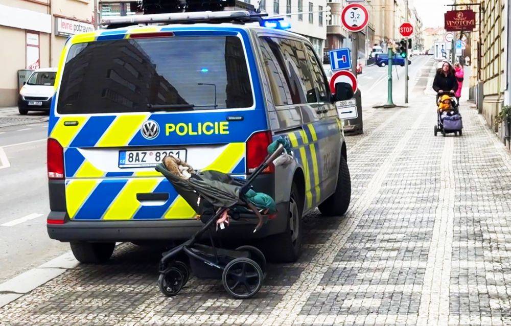 Ребенок в коляске получил серьезную травму на улице в Праге