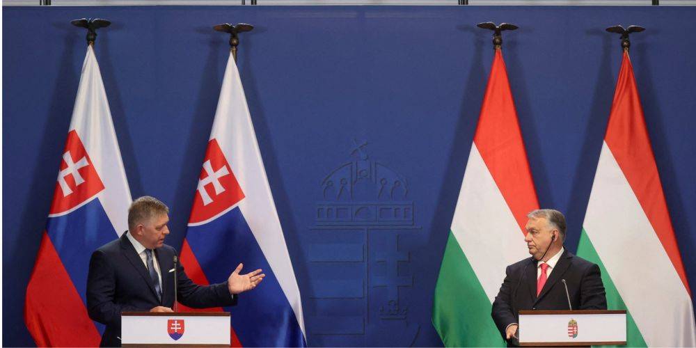 «Я, Роберт Фицо». Премьер Словакии заявил, что не позволит лишить Венгрию права голоса в Совете ЕС