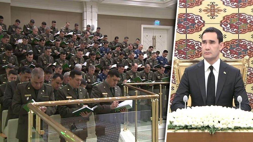 Президент Туркменистана уволил генпрокурора и присвоил звания генерал-майоров силовикам