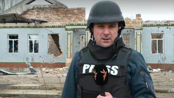Журналист "Радио Свобода" получил ранение, работая на фронте