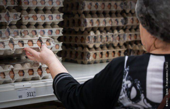 В России с 10 по 15 января яйца подешевели впервые с конца июня 2023 года