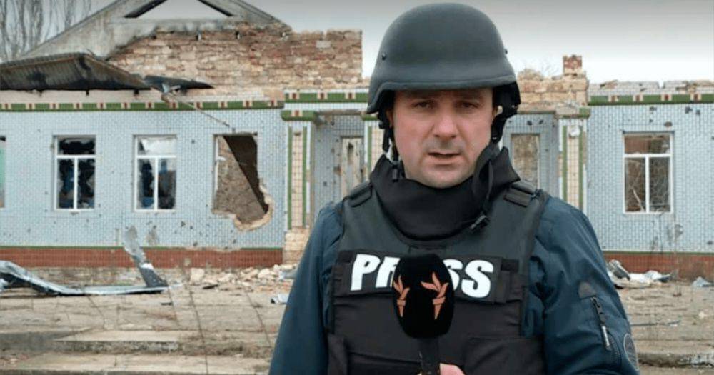 Целили по надписи PRESS: военный журналист попал под артобстрел ВС РФ под Работиным
