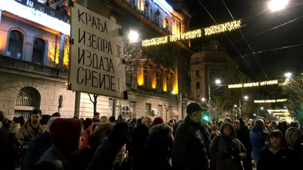 Новые протесты сербской оппозиции