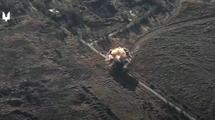 ССО скорректировали огонь HIMARS по российскому экипажу дрона-разведчика