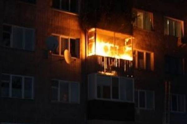 В Лисичанске горела квартира, в пожаре погиб мужчина