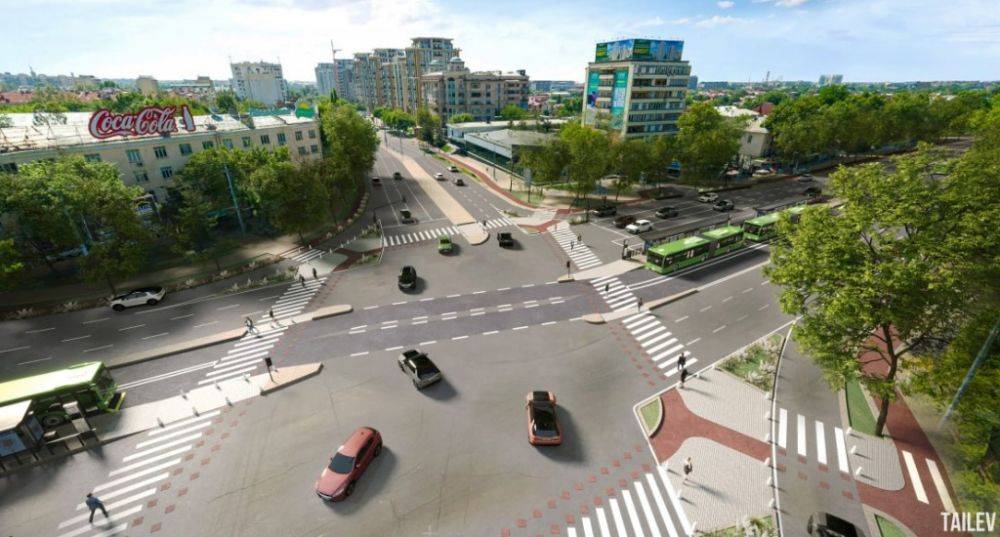Автобусные полосы, платные парковки, зеленые зоны. Что задумано для реконструкции улицы Шота Руставели?