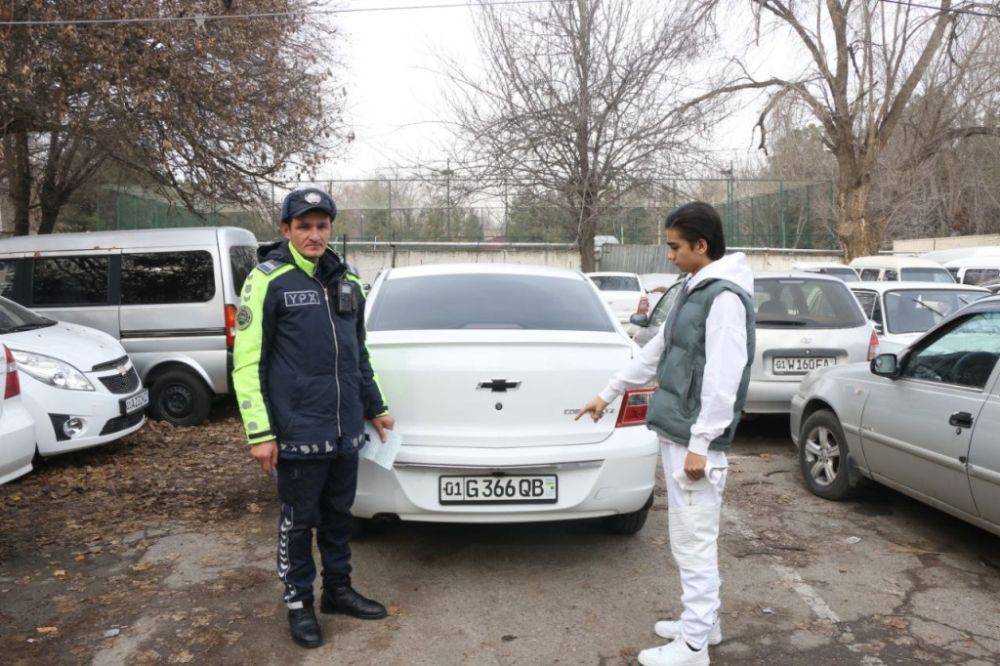 Парень без прав, устроивший в ночном Ташкенте опасные гонки, задержан