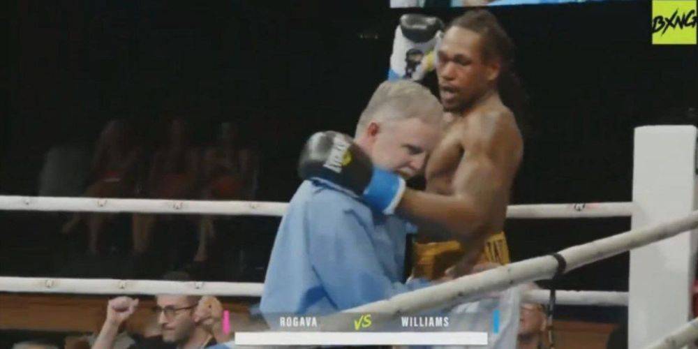 Рефери обнял после нокаута. Украинский боксер уничтожил соперника в первом раунде — видео