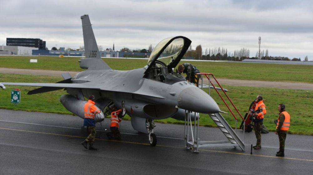 В Данию прибыли дополнительные F-16 для обучения украинских военных