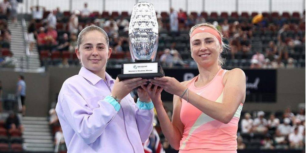Отомстила за сестру. Украинская теннисистка выиграла первый парний титул в 2024 году — видео