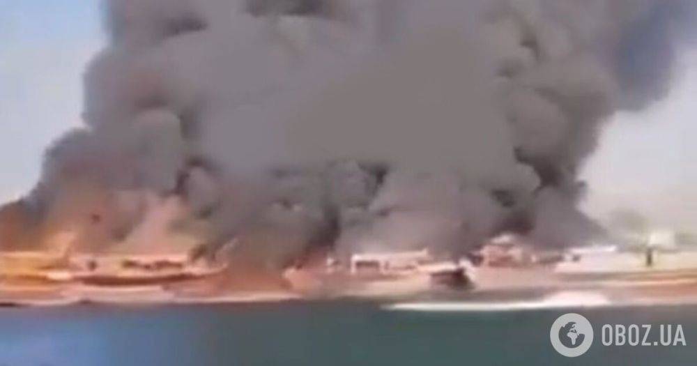 Взрыв в Иране – повреждено 16 судов с оружием для хуситов в Иране – видео – Моссад спецоперация | OBOZ.UA