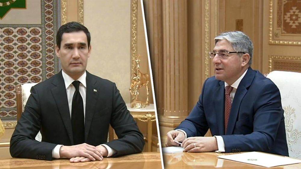 С.Бердымухамедов принял нового посла Турции в Туркменистане