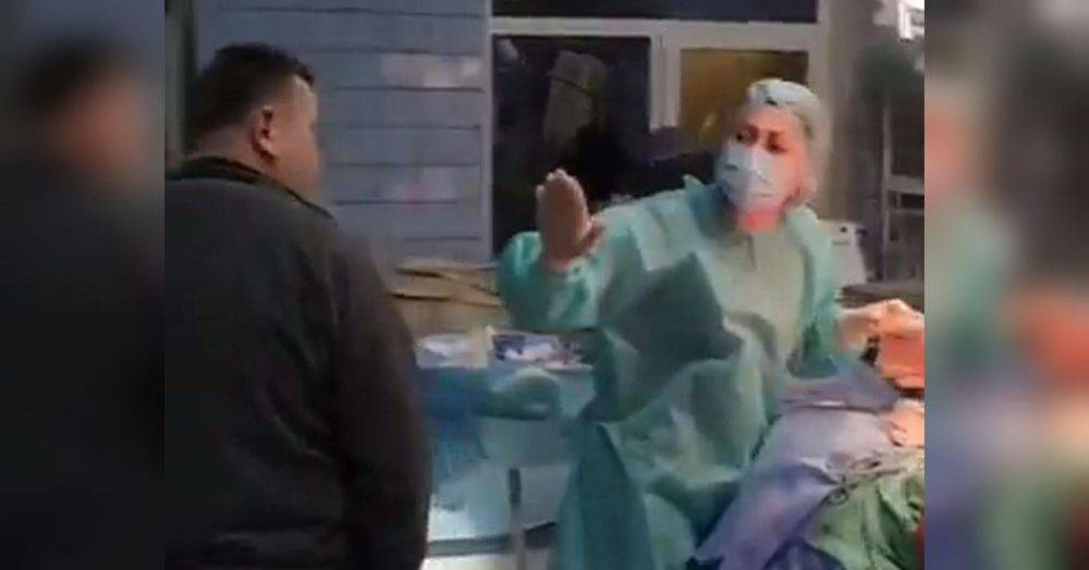 Вражеская ракета попала в больницу во время операции: появилось шокирующее видео (18+)
