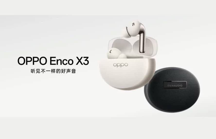 Наушники Oppo Enco X3 появились на официальном сайте