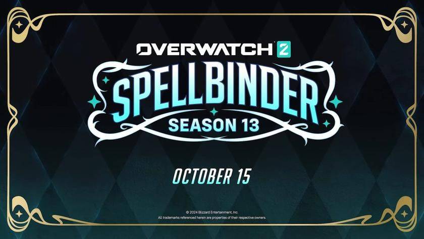 Запуск Overwatch 2: Season 13 "Spellbinder" состоится 15-го октября, а 10-го мы увидим игровой процесс