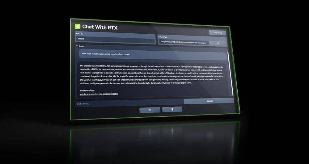 Nvidia запускает нового чат-бота с искусственным интеллектом