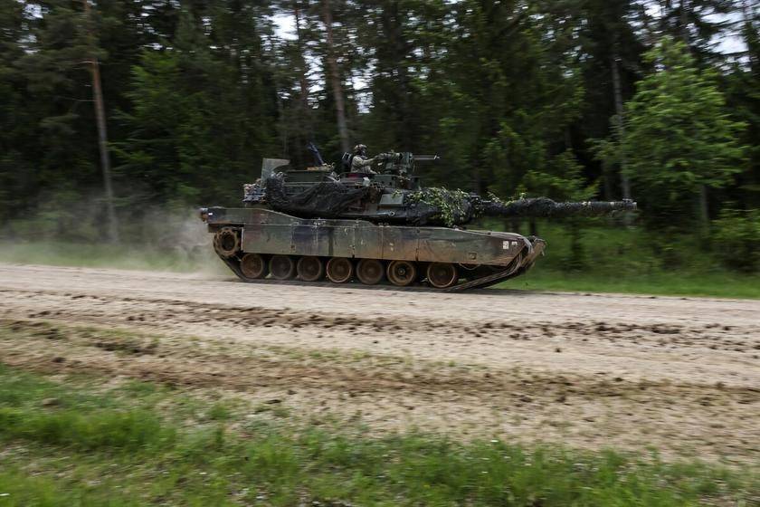 ВСУ показали первые кадры боевой работы американского танка M1 Abrams