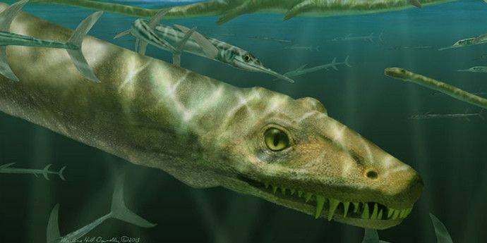 Ученые нашли «китайского дракона», который жил на Земле 240 миллионов лет назад