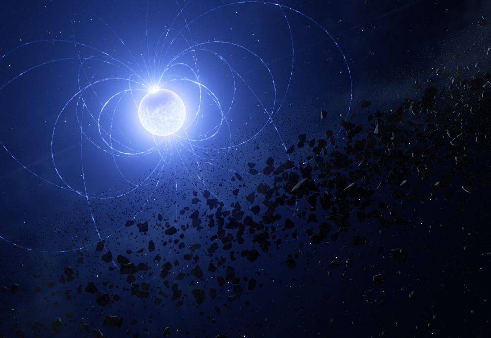 Астрономы обнаружили металлический «шрам» на звезде-каннибале
